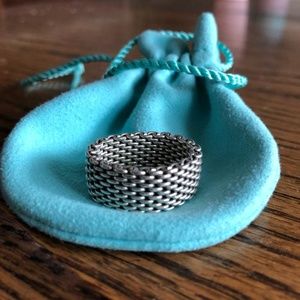 Tiffany & Co. Somerset Mesh Ring
